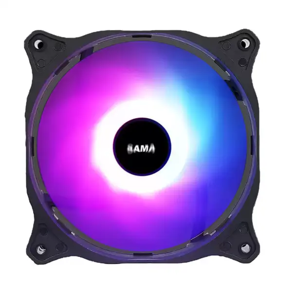 Sama Twister Argb Ventilador de caixa de CPU de computador 120mm Ventilador de arrefecimento de CPU para caixa de jogos Pc