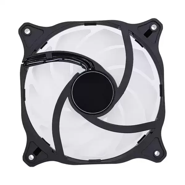 Sama Twister Argb Ventilador de caixa de CPU de computador 120mm Ventilador de arrefecimento de CPU para caixa de jogos Pc