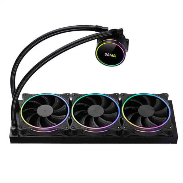 Sama Water Cooling Kit Pc Gpu Cooler Preto Liquid System Cpu Cooler 1700 Para Cpus