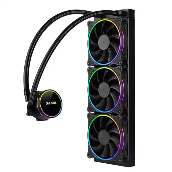 Sama Water Cooling Kit Pc Gpu Cooler Preto Liquid System Cpu Cooler 1700 Para Cpus