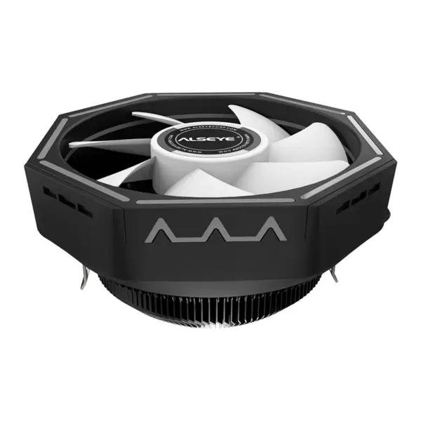 Alseye 120mm Dissipador de calor Rgb Ventilador de arrefecimento Cpu Cooler 775/115x/1200