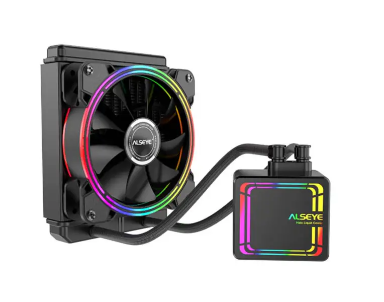 Alseye 120mm Rgb Liquid Cooking Fan Para Computador Gaming