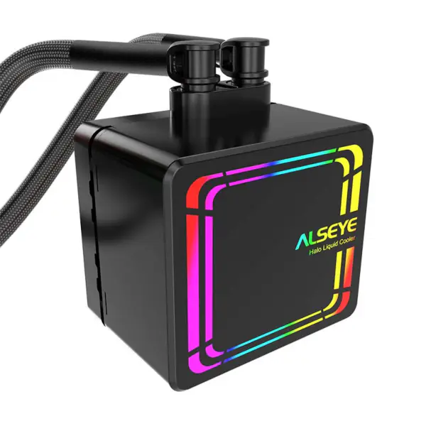 Alseye 120mm Rgb Liquid Cooking Fan Para Computador Gaming