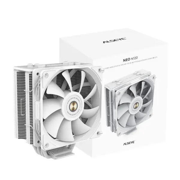 Alseye 12v 120mm Led Rgb Heatsink Cooler Pc Fan Para 1700 E Am5