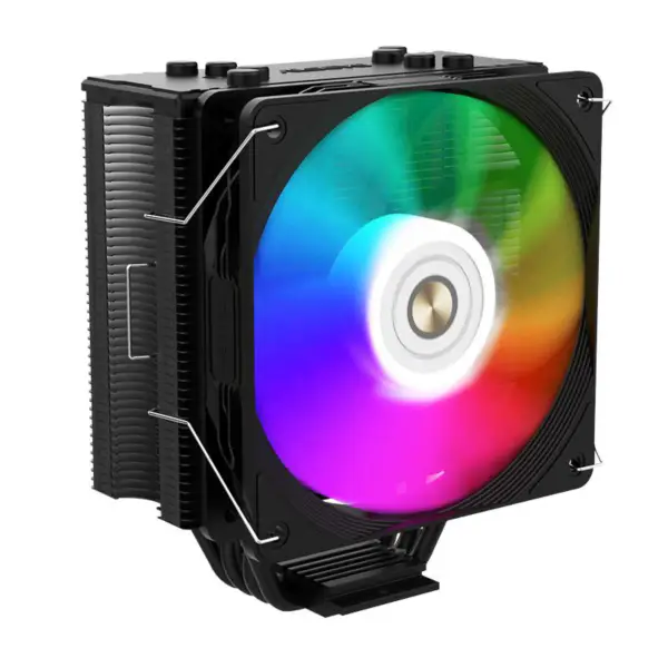 Refrigerador de ar para CPU com 4 tubos de calor de cobre de contacto direto para Lga1700 e Am5