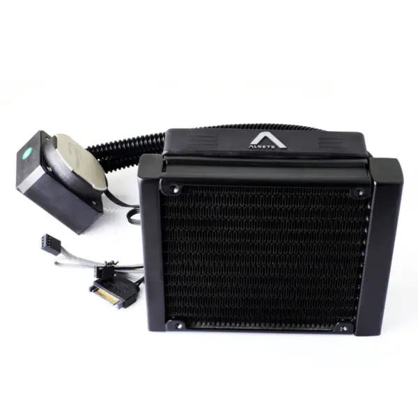 Liquid Cooler Watermax120 Cpu com ventilador de refrigeração líquida de alto desempenho para computador12cm Pwm 4pin Radiador de alumínio