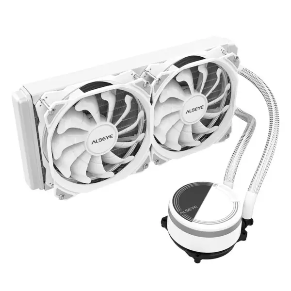 Sistema de arrefecimento a água Rgb Alseye 240mm Cooler Gaming Desktops Laptop Cpu Cooler