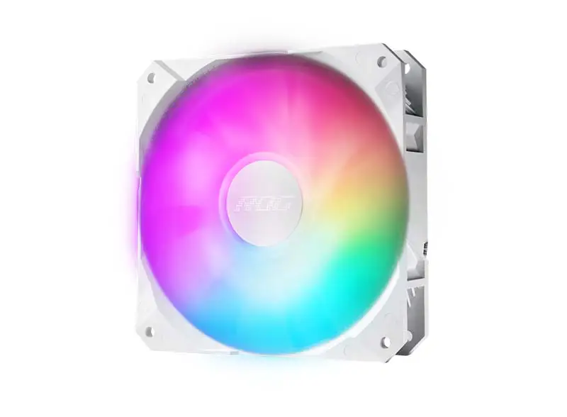 AsUs Rog Strix Lc Ii 240 Argb White Edition 2fans Ventilador de arrefecimento da CPU com radiador integrado arrefecido a água