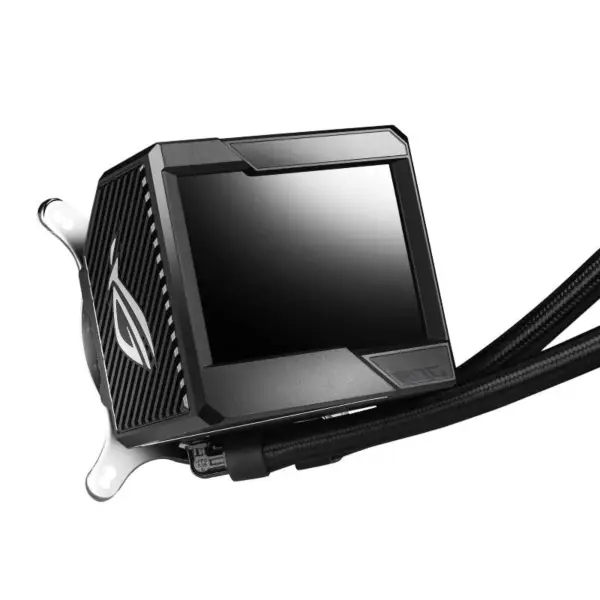 AsUs Rog Ryujin Ii 240 2fans Radiador de arrefecimento a água integrado 12ª Geração Cpu Asetek 7ª Geração 3.5in Lcd Cpu Cooling