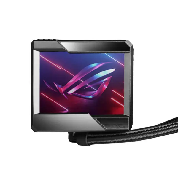 AsUs Rog Ryujin Ii 240 2fans Radiador de arrefecimento a água integrado 12ª Geração Cpu Asetek 7ª Geração 3.5in Lcd Cpu Cooling