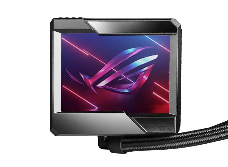 AsUs Rog Ryujin Ii 360 Argb 3fans Radiador integrado arrefecido a água 12ª Geração Cpu Asetek 7ª Geração 3.5in Lcd Pwm Dc Argb Cool Fan