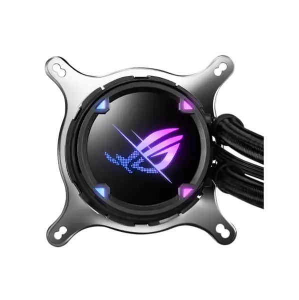 AsUs Rog Strix Lc Ii 360 3fans Radiador de arrefecimento a água integrado 12ª Geração Cpu Asetek 7th Pwm Dc Cpu Cooling
