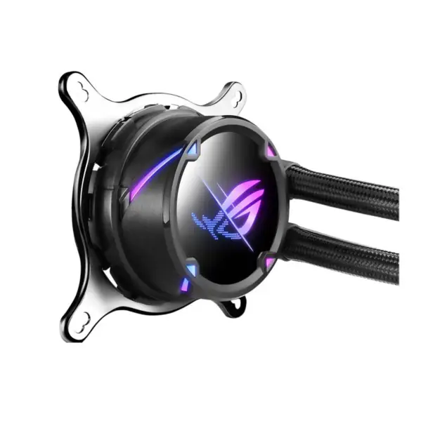 AsUs Rog Strix Lc Ii 360 3fans Radiador de arrefecimento a água integrado 12ª Geração Cpu Asetek 7th Pwm Dc Cpu Cooling