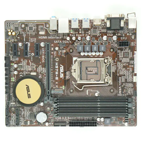 Placa-mãe Asus H97M-E H97 LGA1150 Micro-ATX