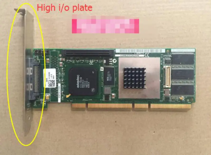 Placa RAID SCSI ADAPTEC ASR-2120S/64MB 320MB para ADAPTEC