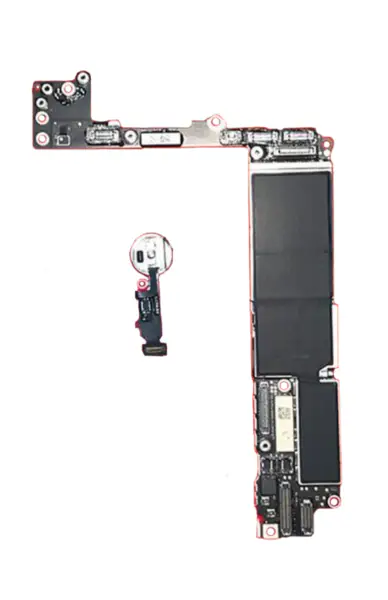 Placa-mãe do Apple Iphone 7 Plus desbloqueado com Touch ID