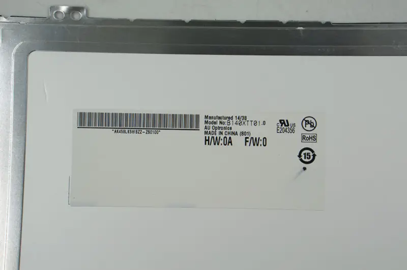 B140XTT01.0 para Lenovo S415T S400 S415 S410P Substituição do ecrã LED