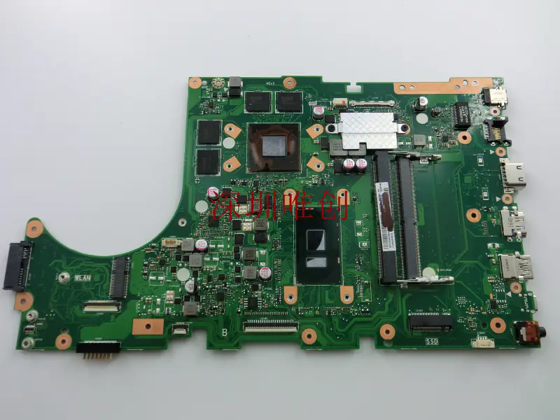 Placa-mãe Asus X756UX para X756UW X756UJ X756UB X756UV